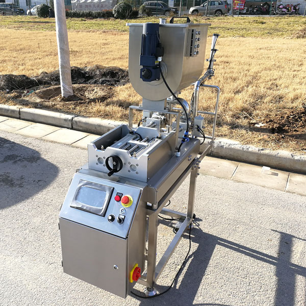 半自動牛肉醬灌裝機-牛肉醬加工生產設備 半自動牛肉醬灌裝機-牛肉醬加工生產設備